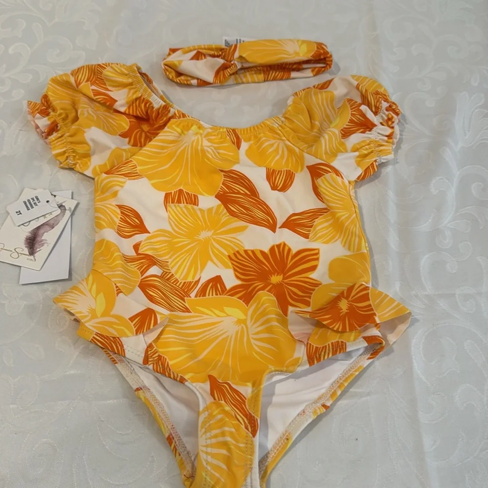 Jessica Simpson Toddler Swim Suit. Size 2T